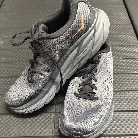 Hoka Women's Black and Gray Athletic Shoes - Picture 1 of 4